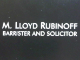 M. Lloyd Rubinoff Barrister & Solicitor